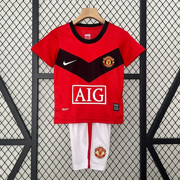 Camiseta Manchester United Replica Primera Ropa Retro Niño 2009 2010
